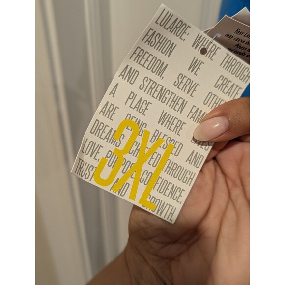 Lularoe Size 3xl NWT Cerulean Blue Amber Hoodie - Picture 6 of 7